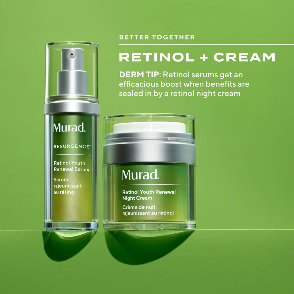 Murad Glow after nightly application in bathroom setting