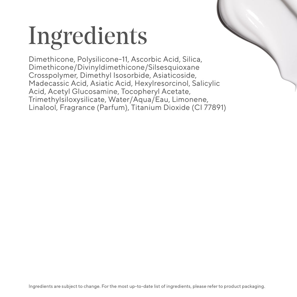 Skin close-up after treatment shows reduced discoloration with improved tone.