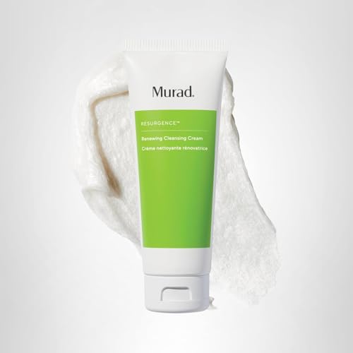 Murad Renewing Cleansing Cream after-use glow on skin