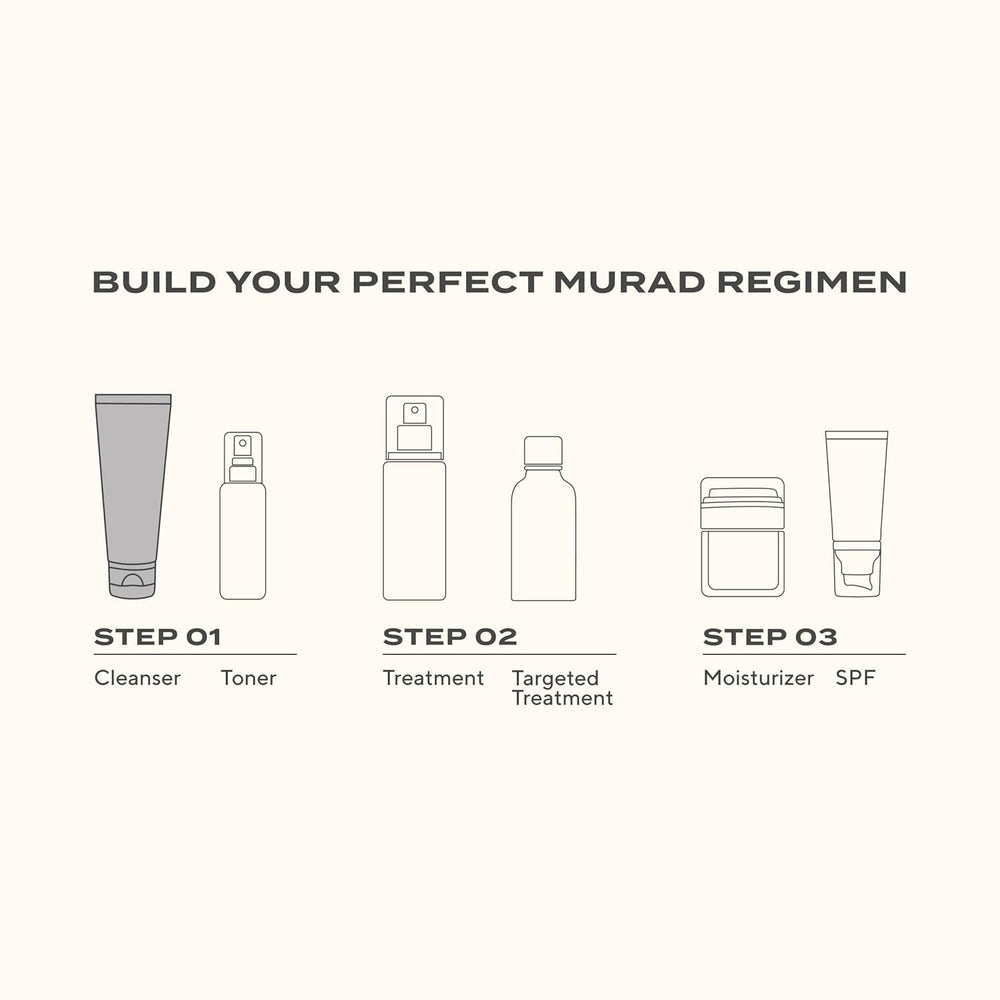 Murad Renewing Cleansing Cream morning routine shot