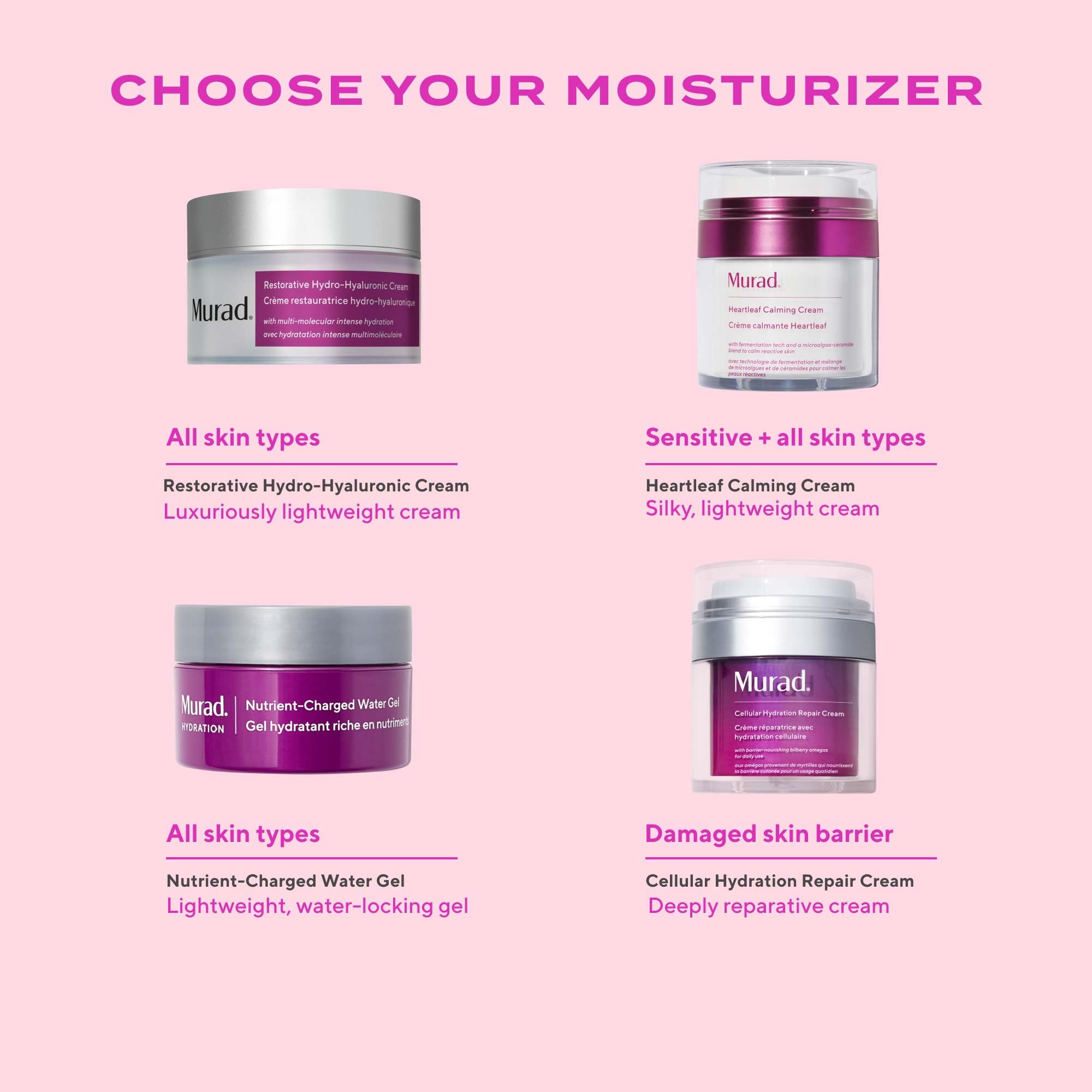 Murad cream bottle with coconut imagery signals moisture retention protection