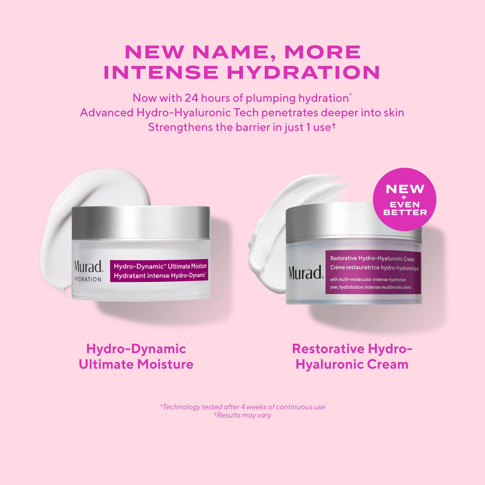 Murad Restorative Cream jar emphasizing natural oils and butter for nourishment