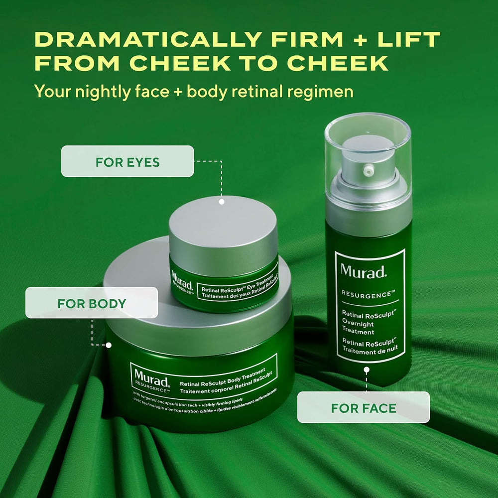 Murad Retinal ReSculpt overall body care routine for firming