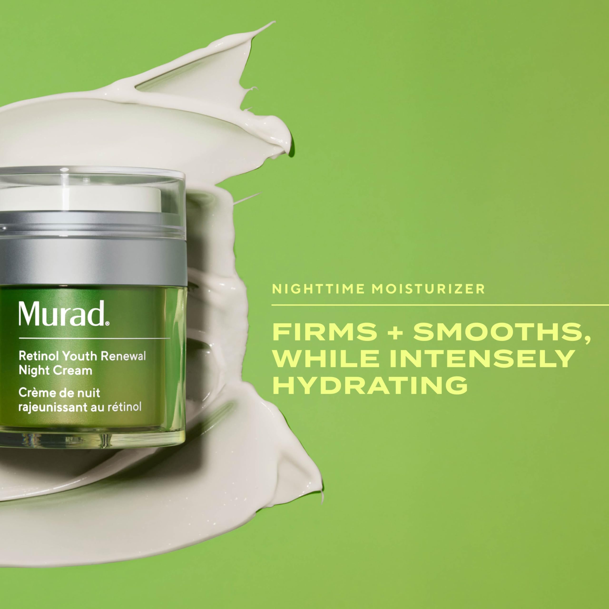 Murad Retinol Tri-Active Technology diagram highlights fast and sustained benefits