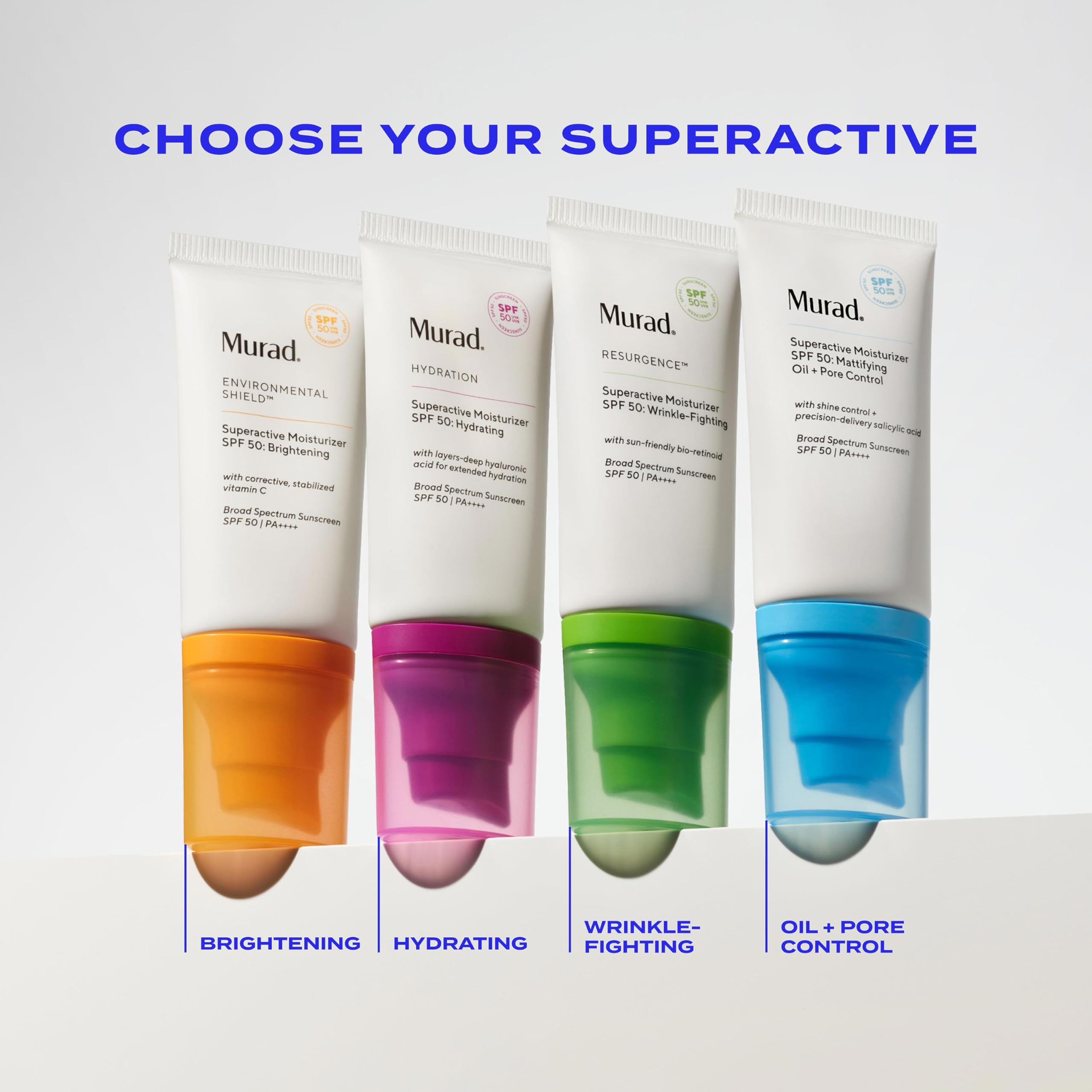 Murad Superactive application close-up indicates smooth texture