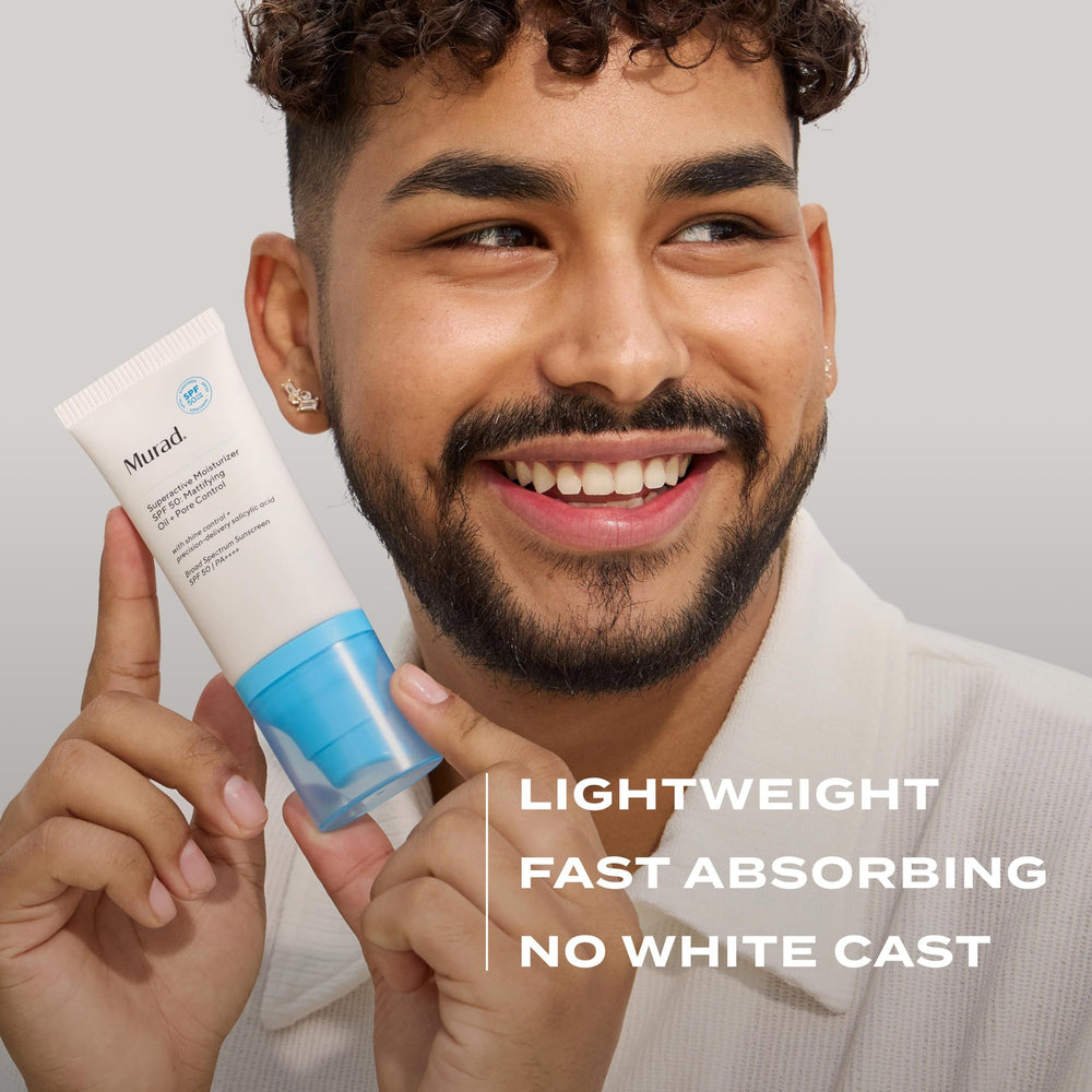 Murad Superactive lightweight formula underscores non-comedogenic wear