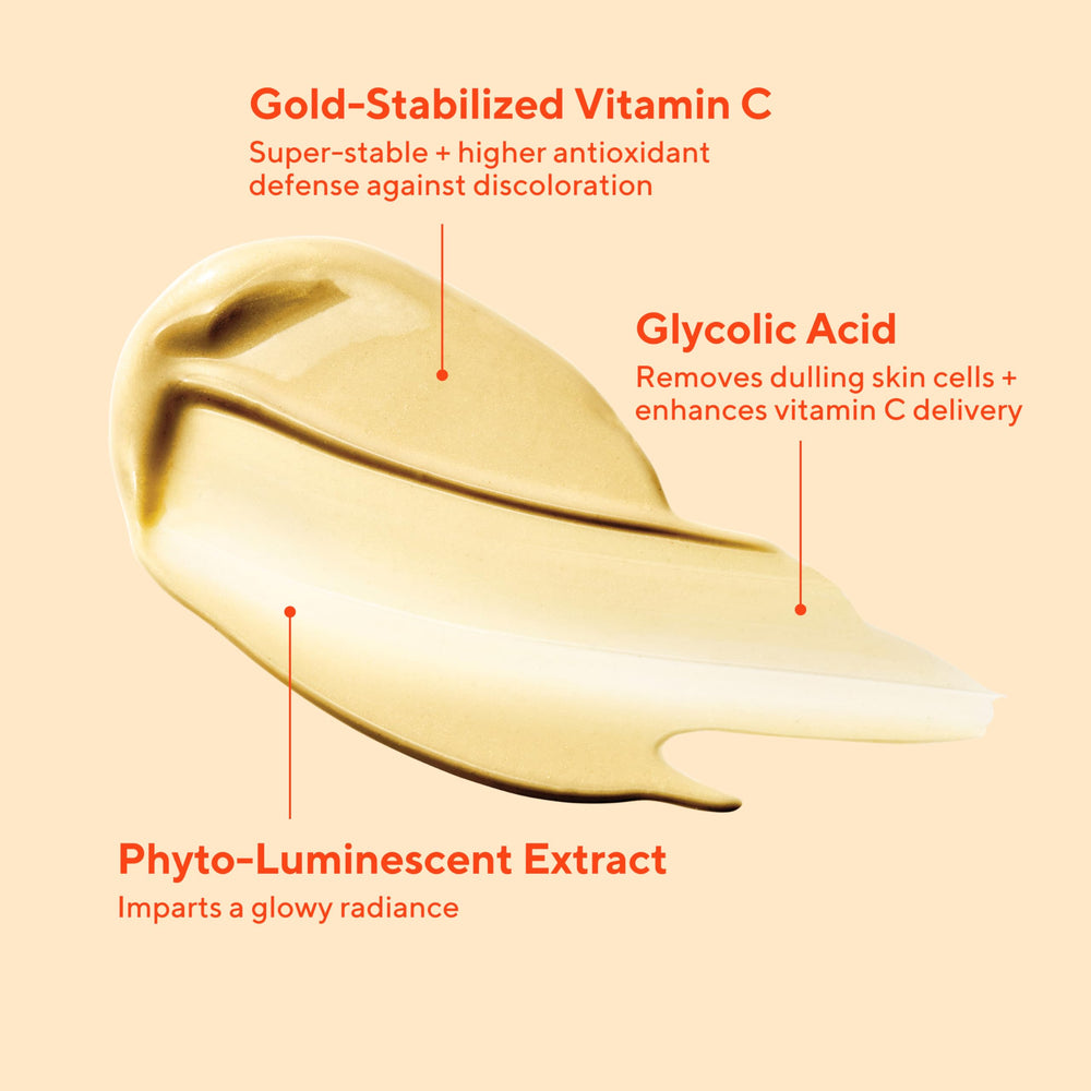 Murad Vita-C Glycolic Serum pairs with Vita-C Eyes for a cohesive glow.