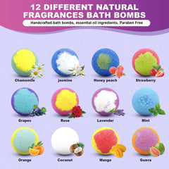 MURAN SHOWER mango fragrance bath bomb for refreshing mood at home.