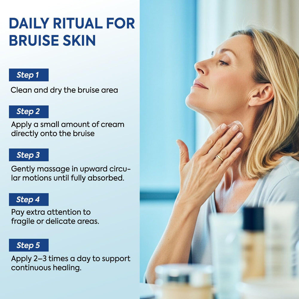 MURASAKI BEAUTY Arnica Bruise Cream with coconut oil and shea butter for deep, non-greasy hydration