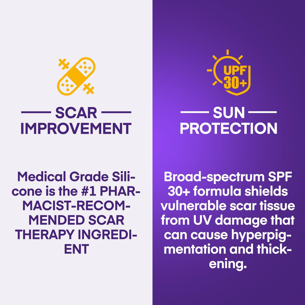 MURASAKI BEAUTY packaging for easy scar care routine