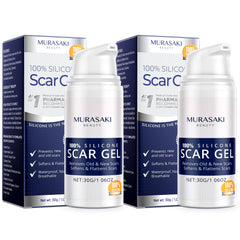 MURASAKI BEAUTY silicone scar gel two full-size tubes for daily scar care