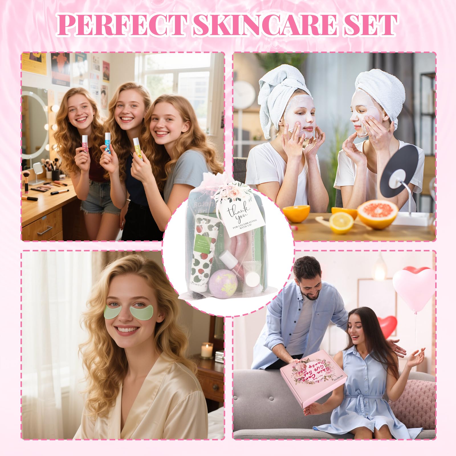 Murend spa party kit foot bath balls with calming aroma