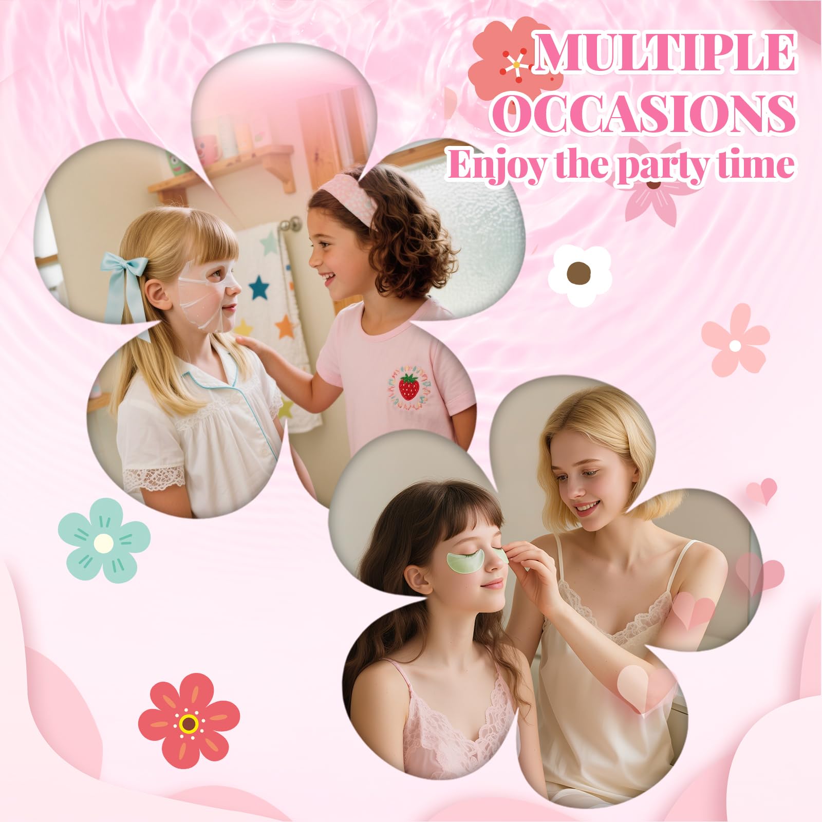 Murend spa party kit lip masks for gentle hydration and softness