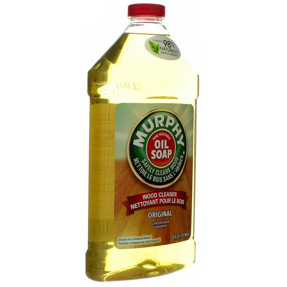 Murphy Jabón de Aceite Original, aplicación fácil para una limpieza rápida de madera.