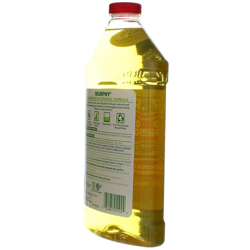 Murphy Jabón de Aceite Original para muebles, cuida la madera y conserva su color.