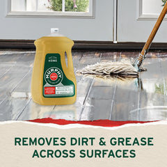 Murphy's Oil Soap on tables and cabinets for smooth surfaces