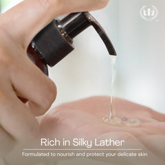 Muse Apothecary Hand Ritual: manos limpias y suaves tras cada lavado.
