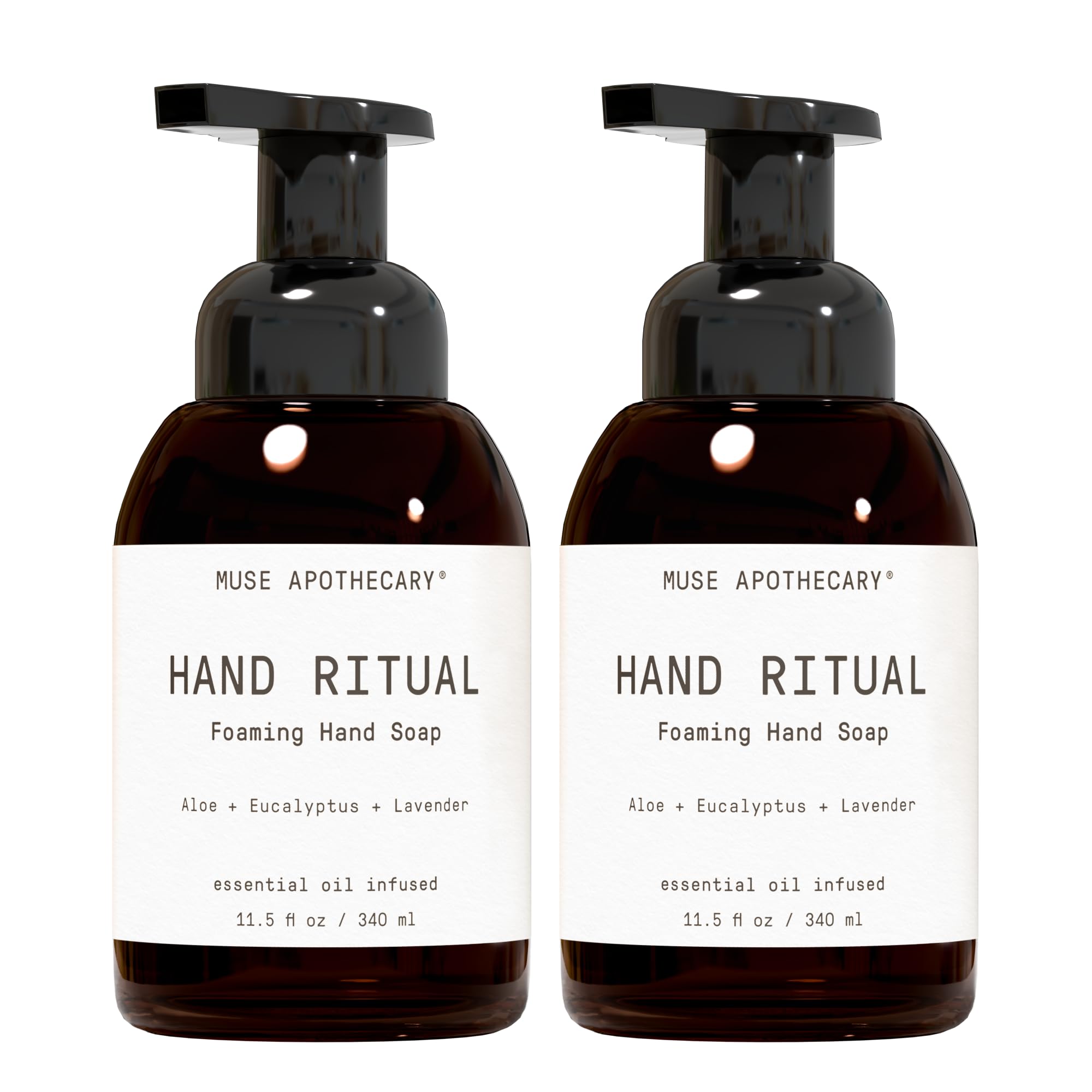 Muse Apothecary Ritual de Manos - botella visible para lavado diario y aroma suave