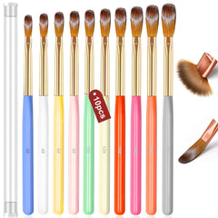MUSILAN nail art brush set collection view for versatile acrylic designs