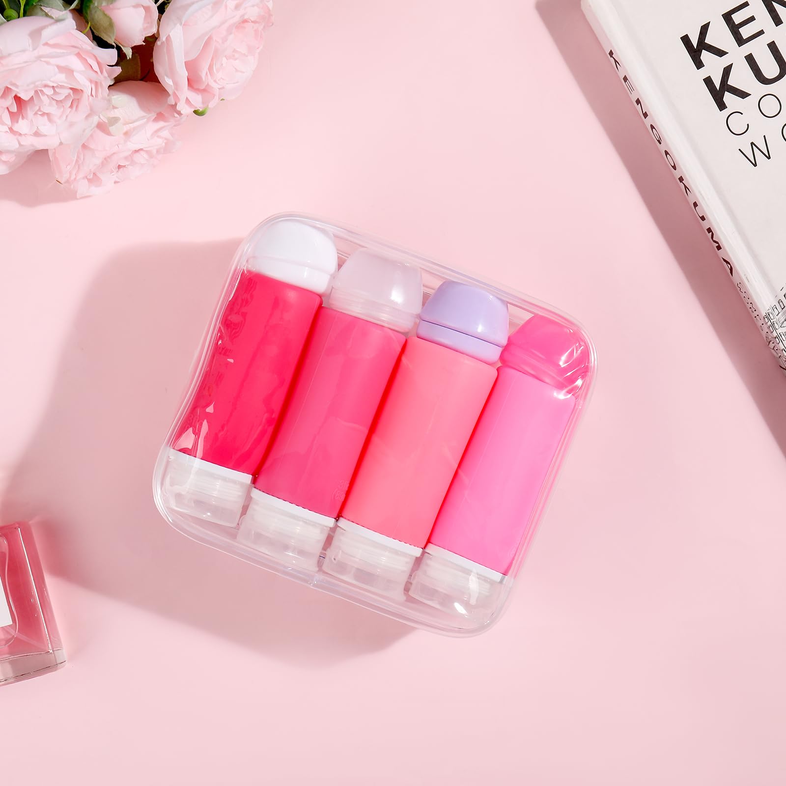 Muslish toiletry bag pink keeps all essentials organized.