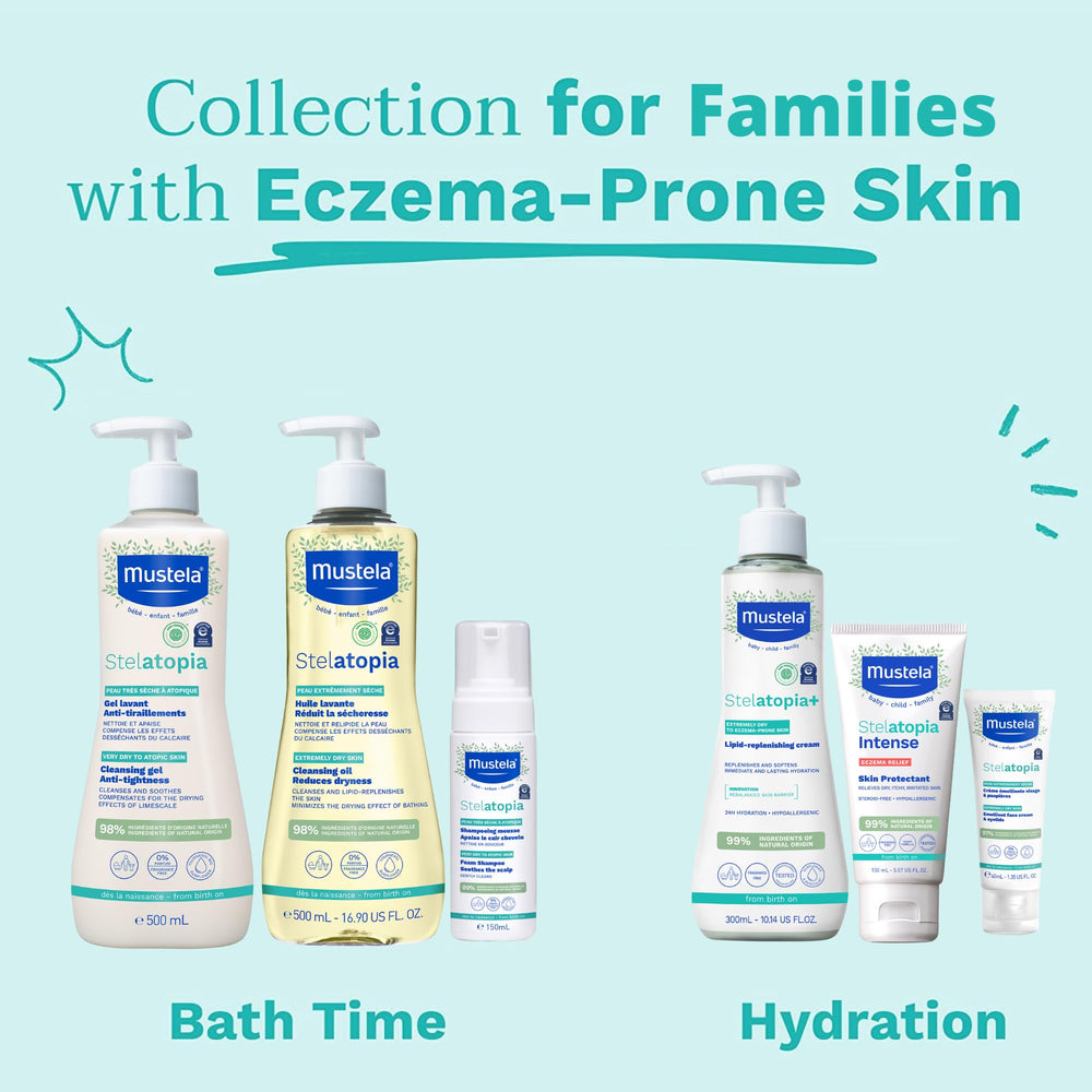pH-balanced Stelatopia gel shown to reduce drying during baths