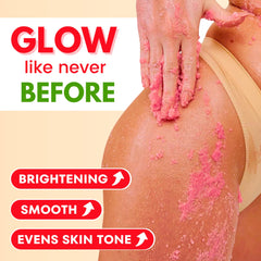 Muun exfoliante área bikini, ingredientes clave para textura más uniforme