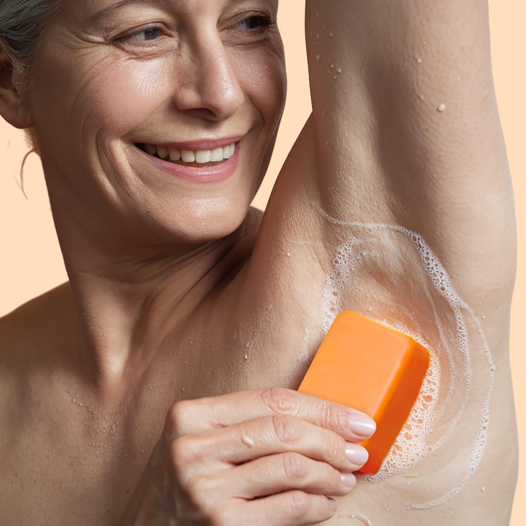 Muun Persimmon Soap Pack 3 full-body cleansing for oil and sweat