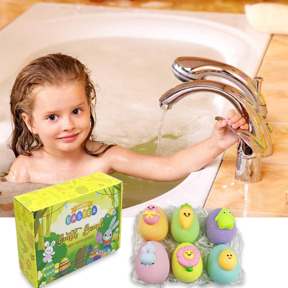 Seis colores y fragancias en bombas de baño Muyiz