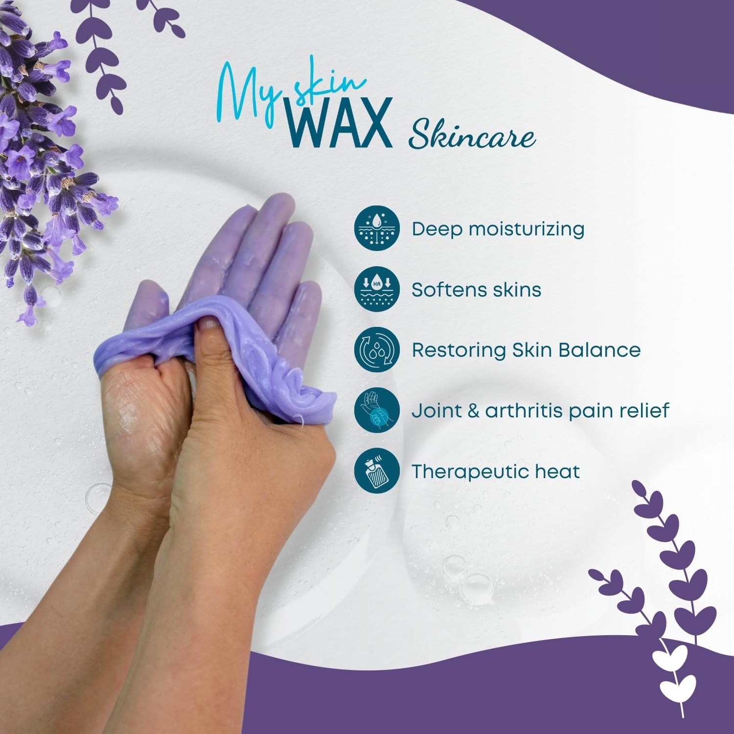 My Skin WAX blocks used in a heater for an easy spa night.