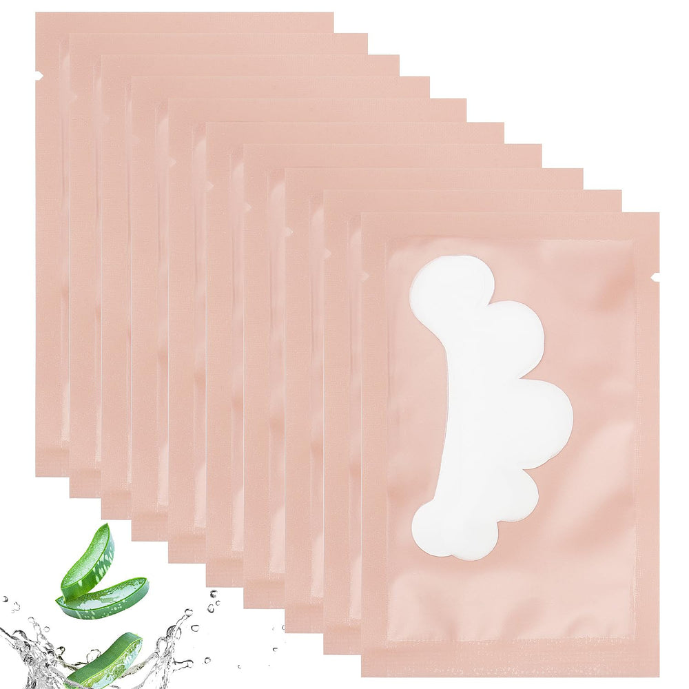 Parche gel ojos myaokue-up sin pelusa, superficie lisa para extensiones precisas