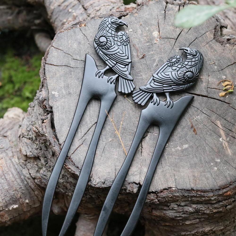 MYAROMA FINDINGS accesorio de pelo vikingo negro