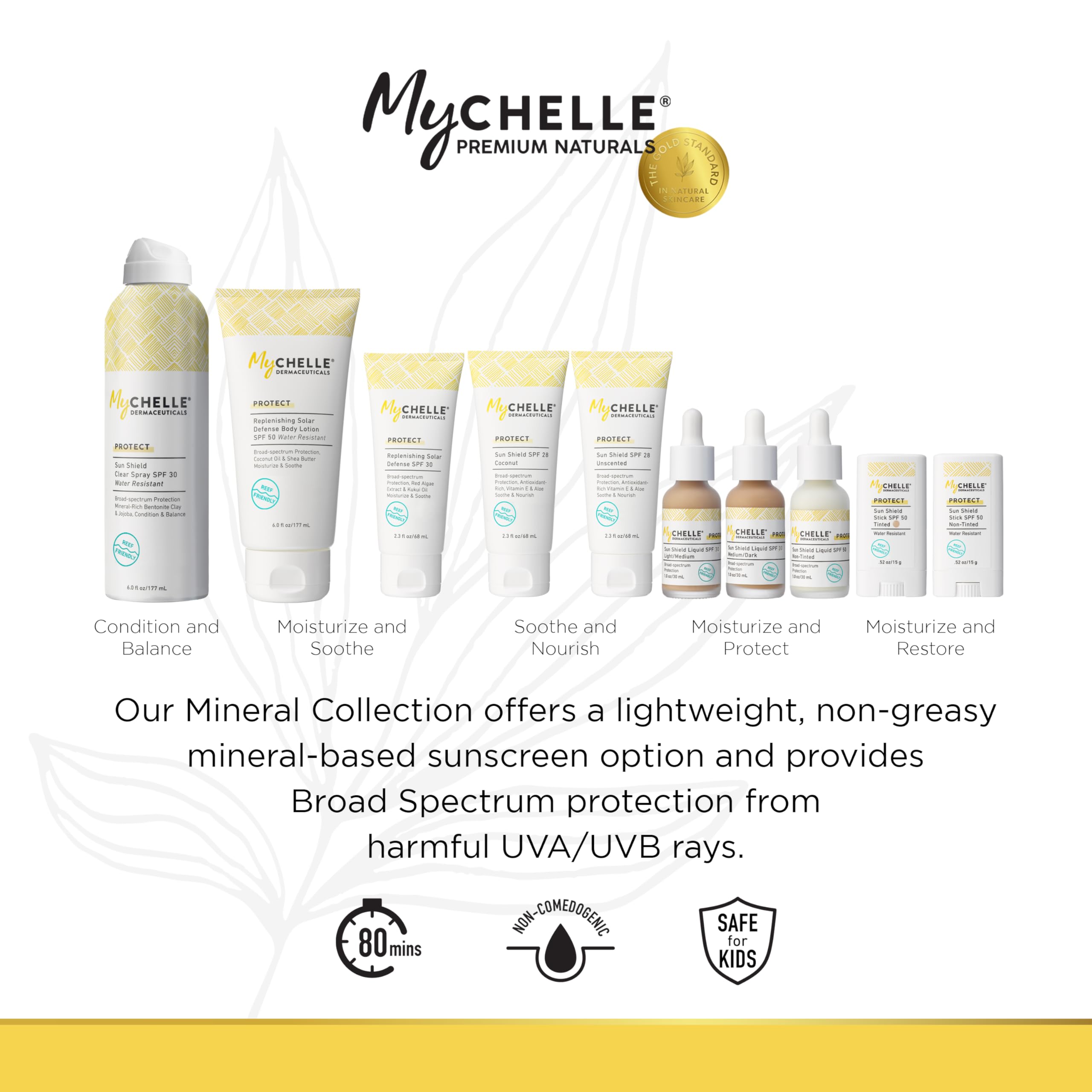 Fórmula MyChelle con aguacate, jojoba y vitamina E para hidratación