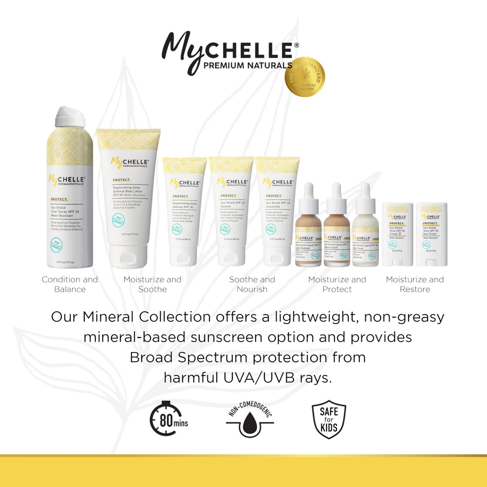 Fórmula MyChelle con aguacate, jojoba y vitamina E para hidratación