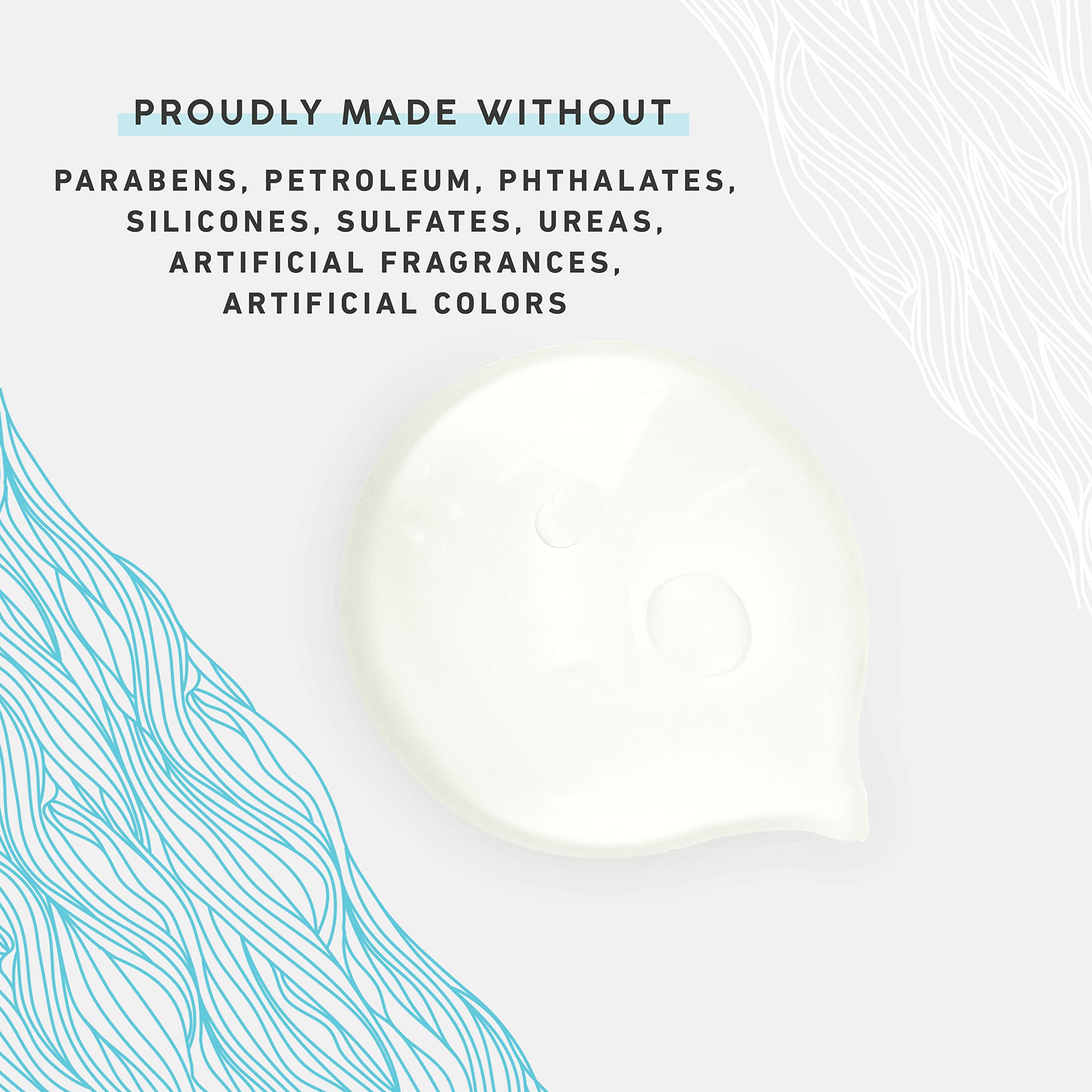 MyCHELLE Ultra Hyaluronic Serum texture swirl in glass dish.
