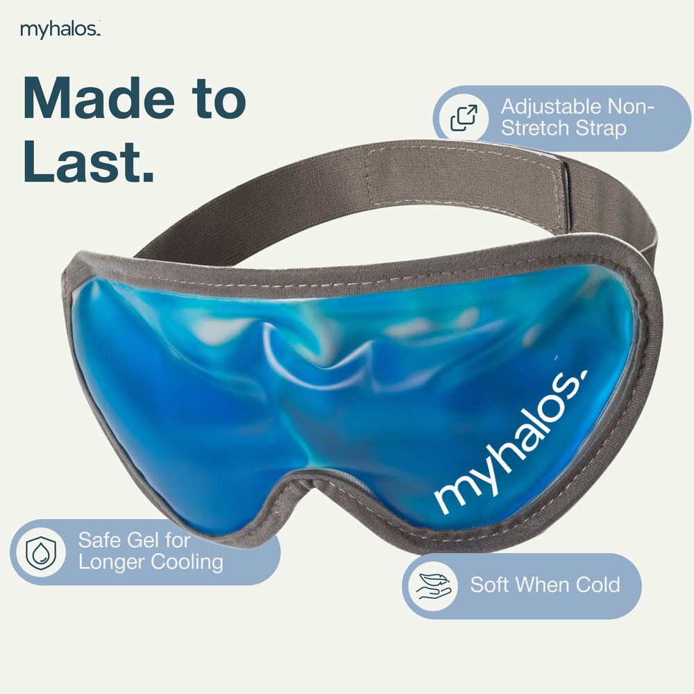 MyHalos soft latex-free material stays gentle on skin.