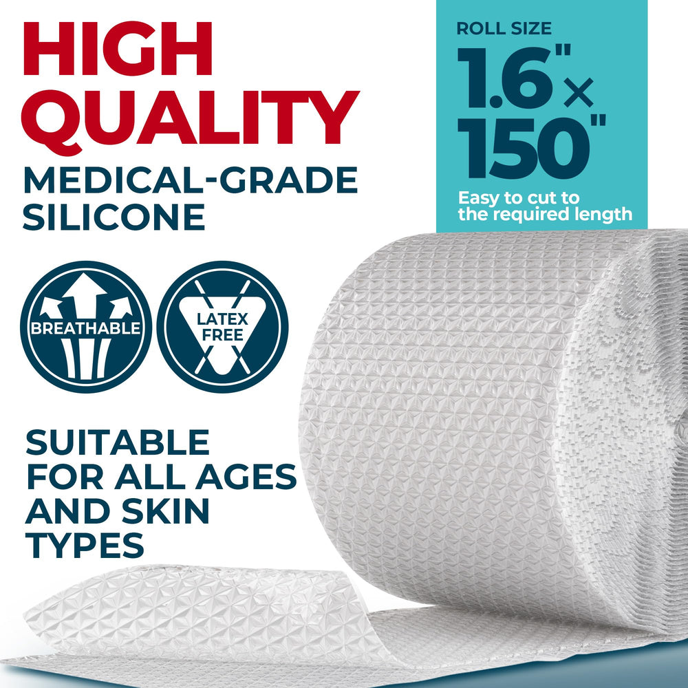 MYHELP cicatriz cesarea: silicona transpirable para uso cómodo.