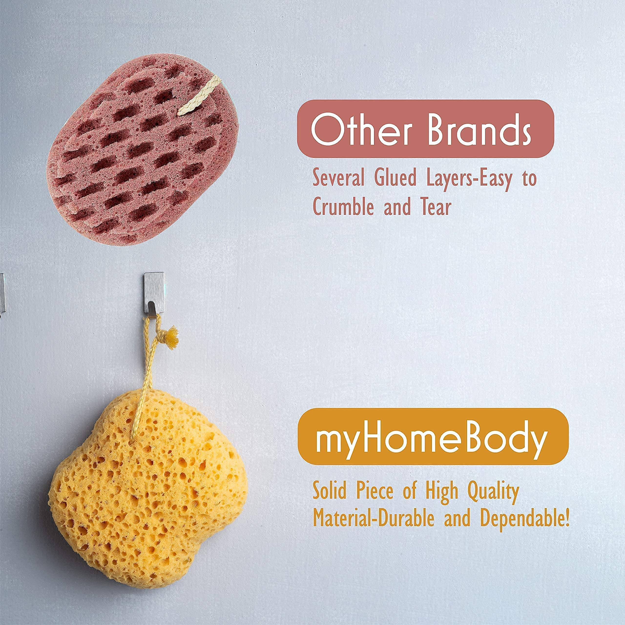 myHomeBody burbujas densas, ducha rápida con espuma abundante.
