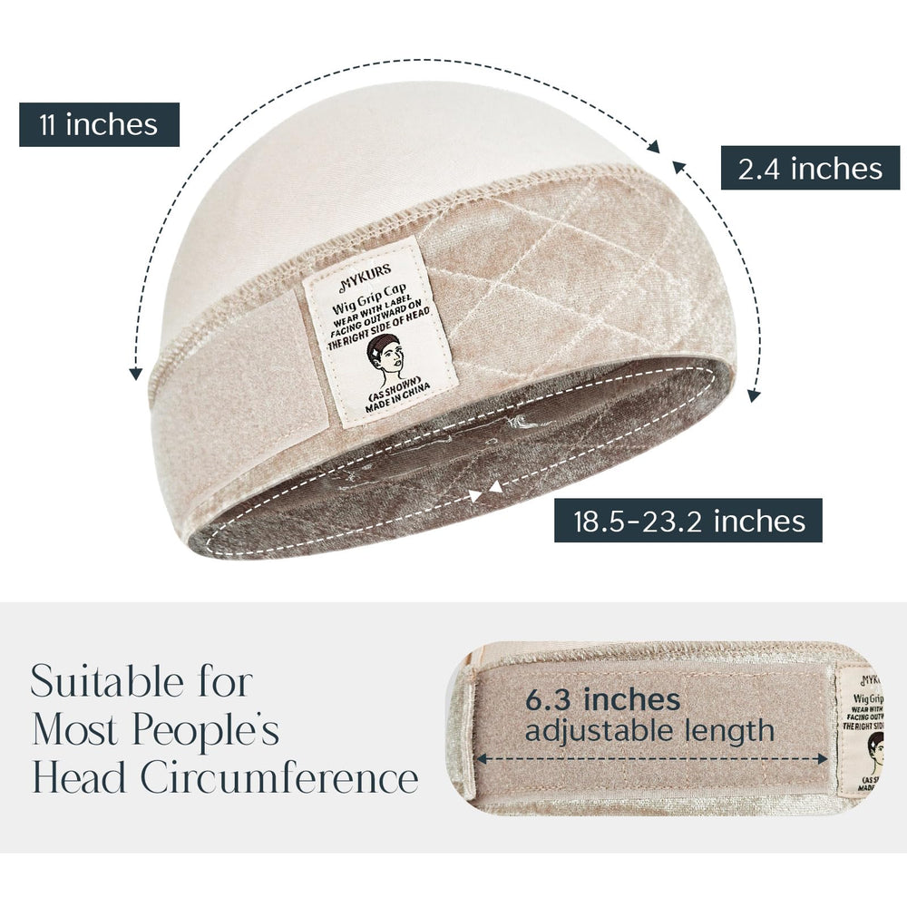 MYKURS Wig Grip Cap suitable for daily wear with comfort.