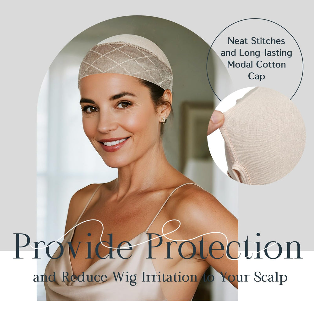 MYKURS Wig Grip Cap zero-slip-design keeps wigs in place.