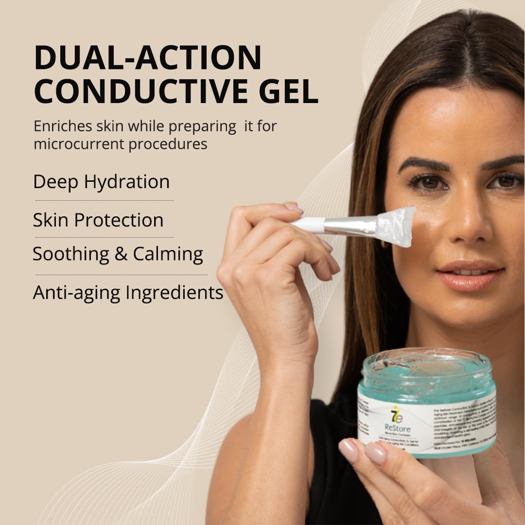 myolift ReStore gel aplicación a mano para zonas faciales suaves.