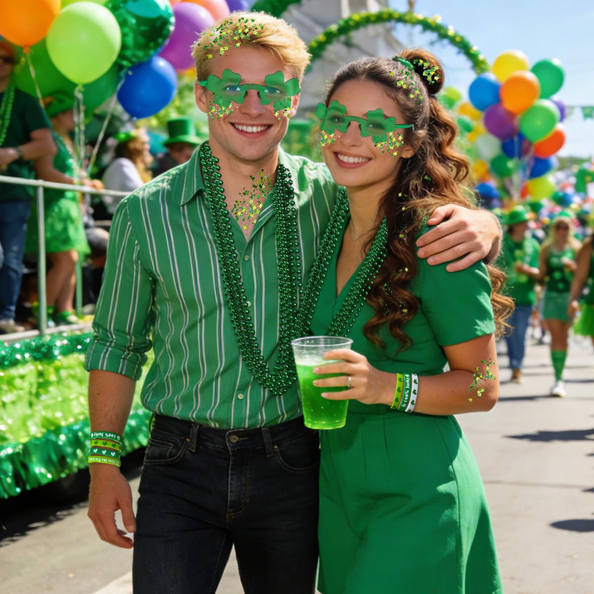 Mysense kit accesorios Día de San Patricio, conjunto festivo