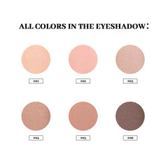 MYSTER ROSEY Nudes 2 Series swatches reveal rich pigments and smooth texture