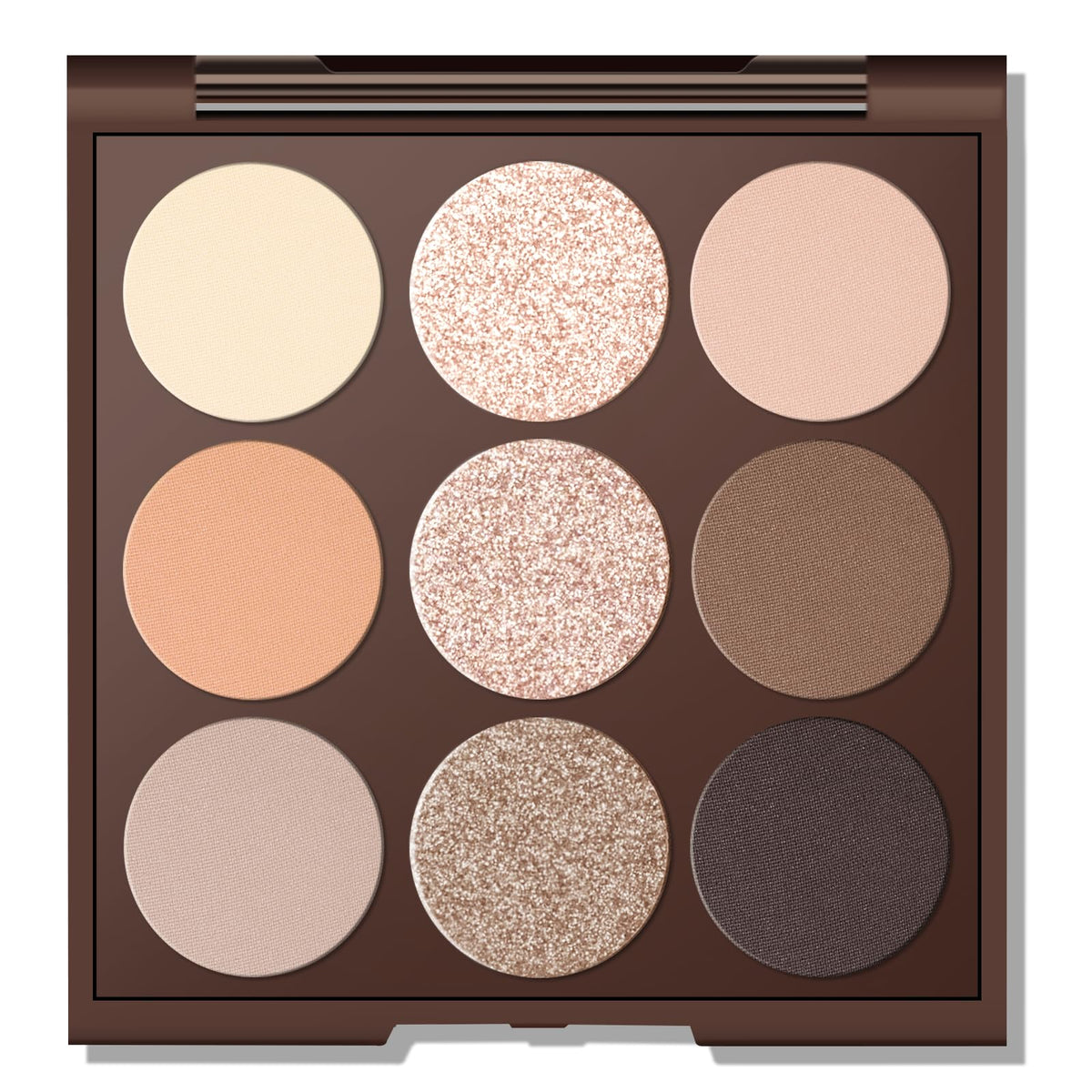 MYSTER ROSEY Paleta de sombras neutras para looks diarios naturales.