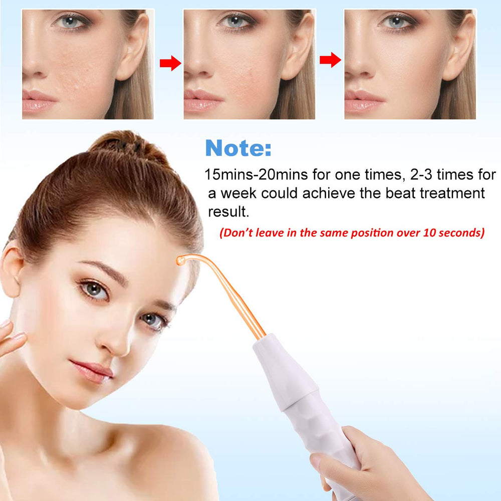 MYSWEETY high-frequency wand recharge port for convenient charging.