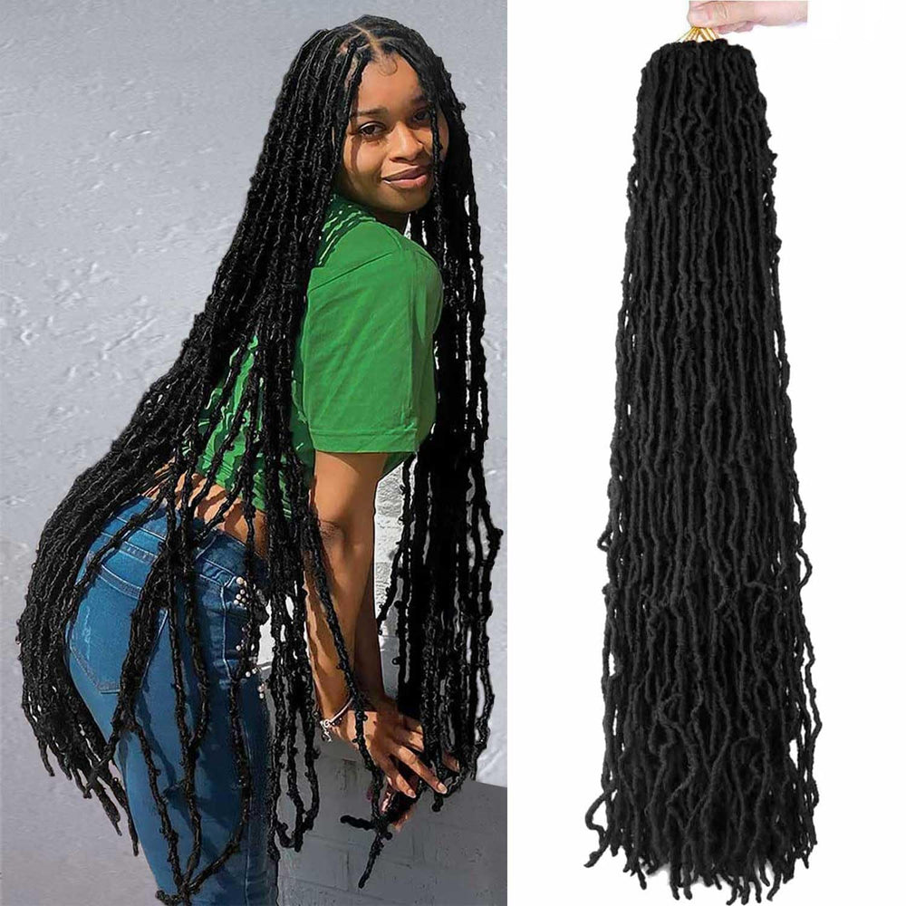 Mytarku 36-inch faux locs deliver long-lasting volume and movement.