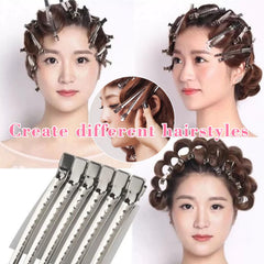 Mythos alligator clip for salon use with reliable hold