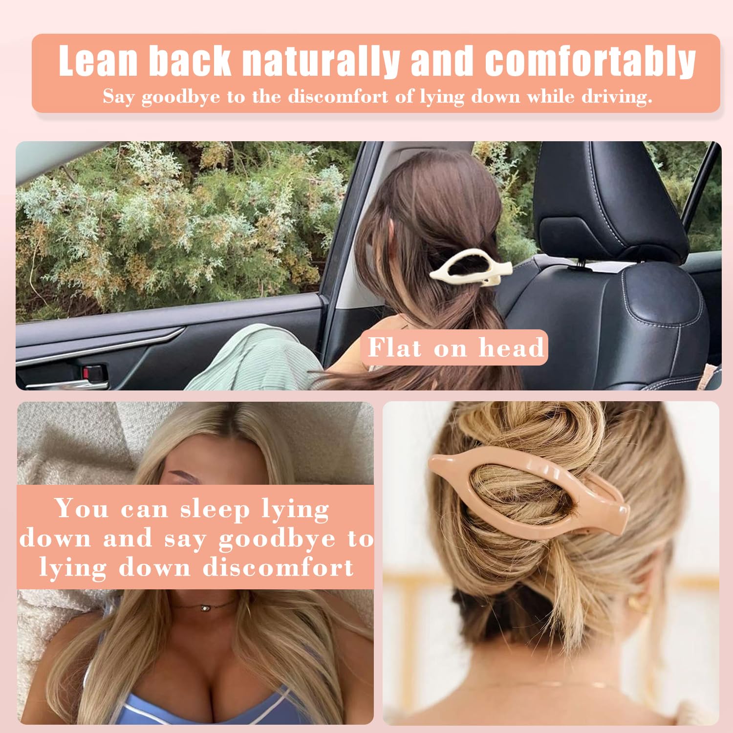 Mythos flat hair clip nine-color pack offers vibrant options for any look