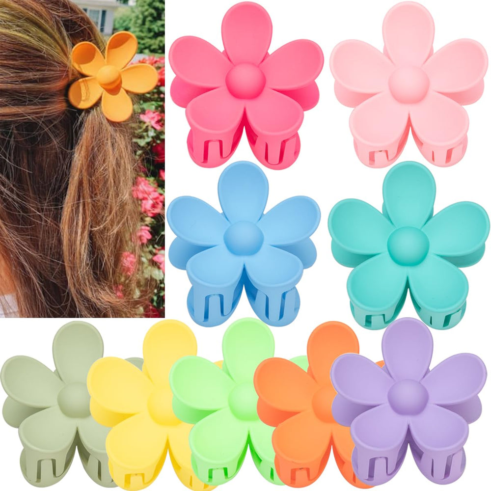 Mythos Flower Clip Violet adds charm while staying secure