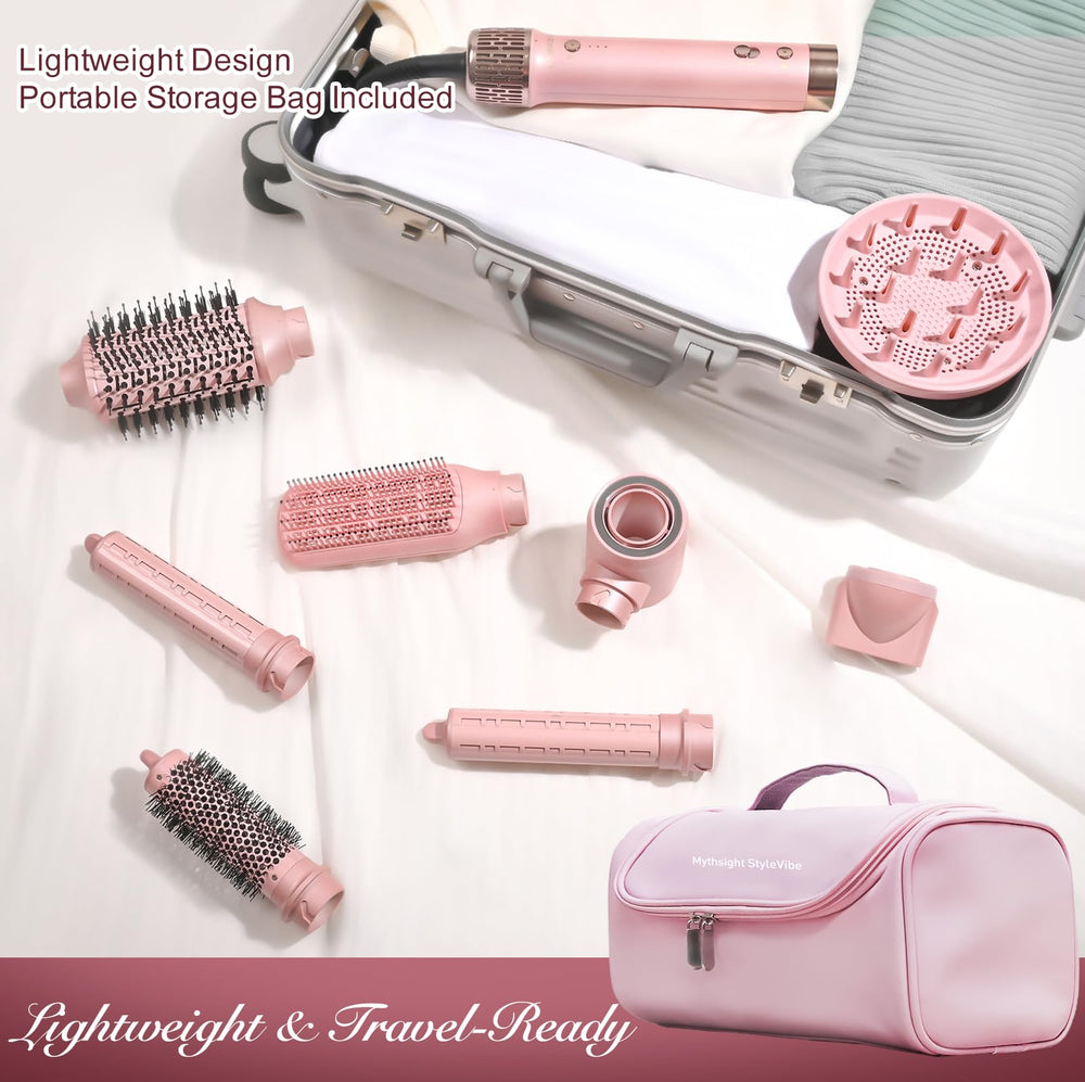 Mythsight StyleVibe 360° cord prevents tangles during styling sessions.
