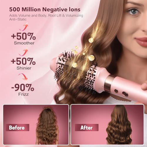 Mythsight StyleVibe thermal brush adds lift and shine with precise heat control.